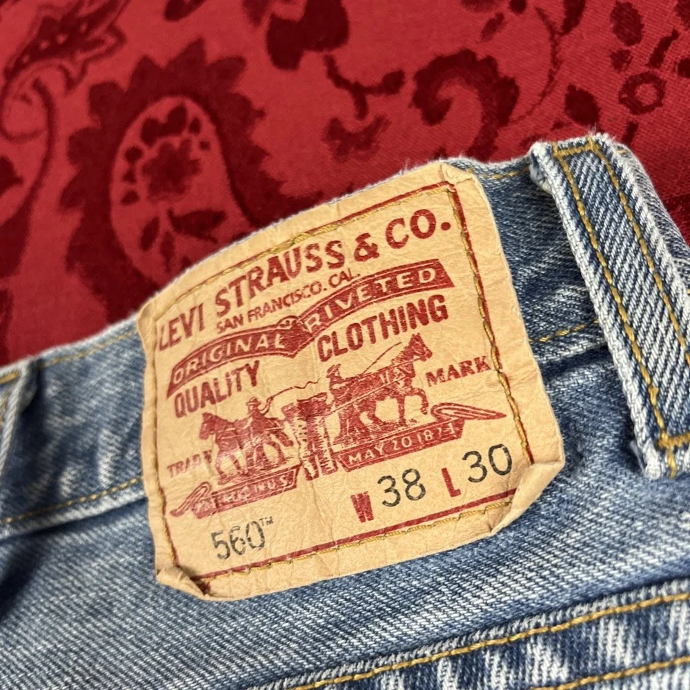Levis 560 Jeans Mens‎ 38x30(37x29